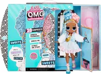 MGA LOL Surprise OMG Doll Series 4- Sweets 24 cm große bewegliche Modepuppe mit 20 Überraschungen