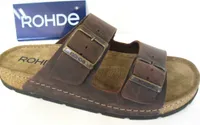 Rohde Herren Pantolette in Braun, Größe 41