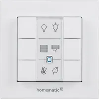 Nástenný vypínač Homematic IP - 6-násobný