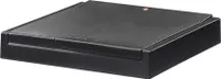 Hailo Deckel Touch mit Klemmrahmen in schwarz für Big-Box Touch 80/XL
