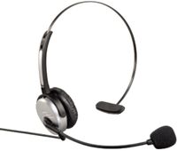 hama Telefon Headset für DECT Telefone silber / anthrazit