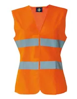 Korntex KXF | Damen Korntex® Sicherheitsweste EN ISO 20471 - Farbe: Signal Orange - Größe: S (34/36)
