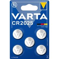 VARTA Lítiové knoflíkové články "Electronics" CR2025 Balenie 5 kusov