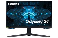 Samsung G7 (C27G73TQSR) 68,58 cm (27 Zoll) QLED Curved Odyssey Gaming Monitor (2.560 x 1.440 Pixel, 240 Hz, 1ms, 1000R, Dual Monitor geeignet, PC Monitor, AMD FreeSync, G-Sync Kompatibel)