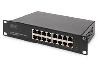DIGITUS 16-Port Gigabit Ethernet Switch 10" unmanaged