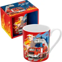 Tasse mit Motiv 'Feuerwehr'