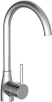 SCHÜTTE Küchenarmatur MANETTI, 360° schwenkbarer Wasserhahn Küche, Mischbatterie Küche, Spültischarmatur in Chrom