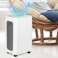 TolleTour Luftentfeuchter Elektrisch Entfeuchter Lufttrockner mit Wassertank 26L/Tag