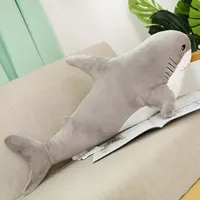 Hai Kuscheltier weiches Plüschtier graues Stofftier