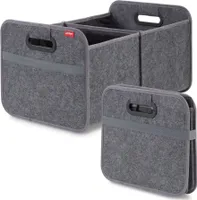 Auto Faltbox aus Filz, Kofferraumtasche, Einkaufstasche, Organizer,