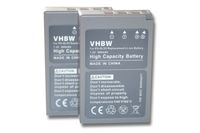 vhbw 2x Akku Ersatz für Olympus PS-BLS5, BLS50, BLS-5, BLS-50 für Kamera (900 mAh, 7,2 V, Li-Ion)