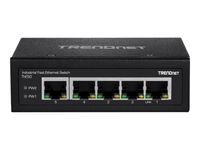 TRENDnet TI-E50 Przemysłowy 5-portowy przełącznik Fast Ethernet na szynę DIN