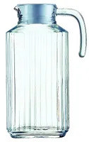 Esmeyer Arcoroc Glaskrug "Quadro" mit Deckel 1,7 Liter
