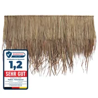10x Palmdach 148 x 80 cm Palmpaneele Palmschindel Natur Dachschindel Reetdach Strohdach 100% nachhaltiges Naturmaterial Wetterfest Regenfest Langlebig