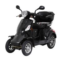 Electric Mobility Scooter, Elite Plus, Rozšířený dosah, Senior nebo zdravotně postižený, 4 kola, 120 km, 72V 55Ah baterie