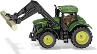 John Deere mit Baumstammgreifer