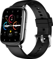 INF Smartwatch für Herzfrequenz, Blutdruck, Blutsauerstoff, Schlaf, 24 Sportmodi, IP67, 1,69-Zoll-Touchscreen Schwarz