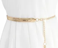 Opasek - Kovový řetízek - Styl - Elegance - Nastavitelnost - Kvalitní kov - Flexibilní design