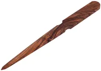 Hofmeister Holzwaren Brieföffner Schreibtisch Büro Nussbaumholz, geölt L205xB19xH6 mm, 20800