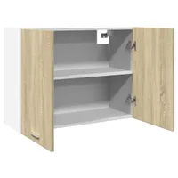 vidaXL Hängeschrank Sonoma-Eiche 80x31x60 cm Holzwerkstoff