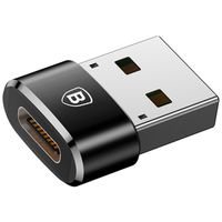 Baseus Adapter von USB Type-C auf USB Kabel Splitter schwarz (CAAOTG-01)