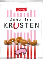 Delvita Schweinekrusten 125 g / Speckkrusten / Knabberei / low carb Snack
