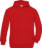 B&C - Kapuzenpullover für Kinder BC5372 (128) (Rot)