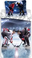Poszwa na kołdrę Jerry Fabrics Photoprints Sweet Home Ijshockey - Eenpersoons - 140 x 200 cm