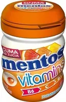 Žvýkačky Mentos s citrusovou příchutí a vitamíny 50G
