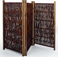 Noor Weiden-Paravent, ca. Größe (HxB) 120 x 240 cm 4-teilig; 154PARAV12240