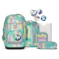 Ergobag Schulranzen-Set MAXI ZauBärwelt 6-teilig, höhenverstellbar