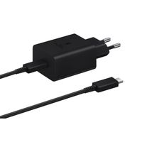 Samsung Ładowarka Sieciowa Usb Typ C 45W Pd Pps + Kabel Usb Typ C Czarny (Ep-T4510Xbegeu)