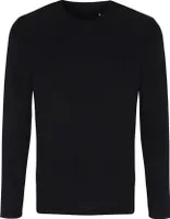 TriDri pánske tričko s dlhým rukávom RW6543 (2XL) (čierna)