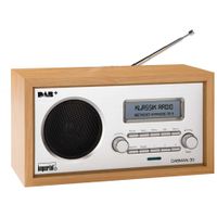 imperial Radio DABMAN 30 DAB/DAB+/UKW Retro Design hellbrau