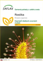 SAFLAX - rosička - Drosera capensis - 200 Semená