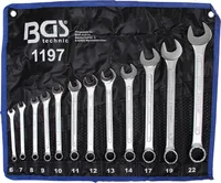 BGS 1197 Maulringschlüssel-Satz, 6-22 mm, 12-tlg.