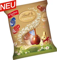 Lindt Lindor vajcia veľké zmiešané vrecko jednotlivo balené 180g