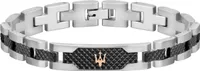 Maserati Jm419asc01 Armband Silber  Mann Silber One Size