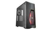 Cooler Master MasterBox K500L - Midi-Tower - PC - Kunststoff - Stahl - Schwarz - ATX,Micro ATX,Mini-ITX - Rot