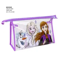 Fioletowa kosmetyczka Frozen do podróży