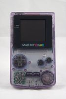 Nintendo Game Boy Color Handheld Spielkonsole Atomic Purple Lila Transparent GBC