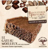 Mandelkuchen mit Kakao Biscuiterie de Provence