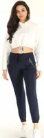 Damen Jogginghose Sporthose Marineblau S Trainingshose Pyjama Freizeit Baumwolle Warm P-66