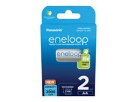 eneloop Panasonic Akku BK-3MCDE/2BE AA 2000mAh 2St.