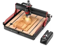 Twotrees TTC6050 CNC-Fräsmaschine, 5000mm/min ultraschnelle Gravur, Geeignet für Holz, Fasern und Metall -Arbeitsbereich 600 x 500 x 100 mm