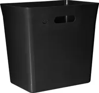 plast team Abfallbehälter AVEDORE, 20 Liter, schwarz