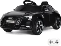 Kinder Elektroauto 12V - Audi e-Tron GT - 1 bis 4 Jahre - mit Fernbedienung - Schwarz