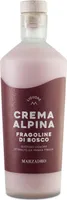 Marzadro Crema Alpina Liquore Fragoline Bosco / Waldbeercremelikör mit Sahne 700 ml.