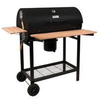 Grilovací vozík na dřevěné uhlí BBQ-Toro | Ø 42 x (D) 80 cm | Premium Charcoal Smoker mobile