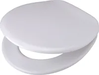 Pagette WC-Sitz V.I.P. mit Deckel, mit Edelstahl-Befestigung weiß